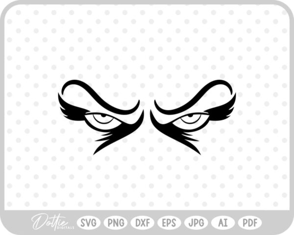 Scary Clown  SVG PNG DXF – Cricut Silhouette Cutting File