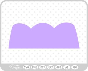 Triple Blob Jelly SVG PNG DXF – Cricut Silhouette Cutting File