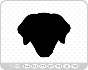Dog SVG PNG DXF – Cricut Silhouette Cutting File