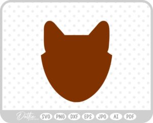 Dog SVG PNG DXF – Cricut Silhouette Cutting File