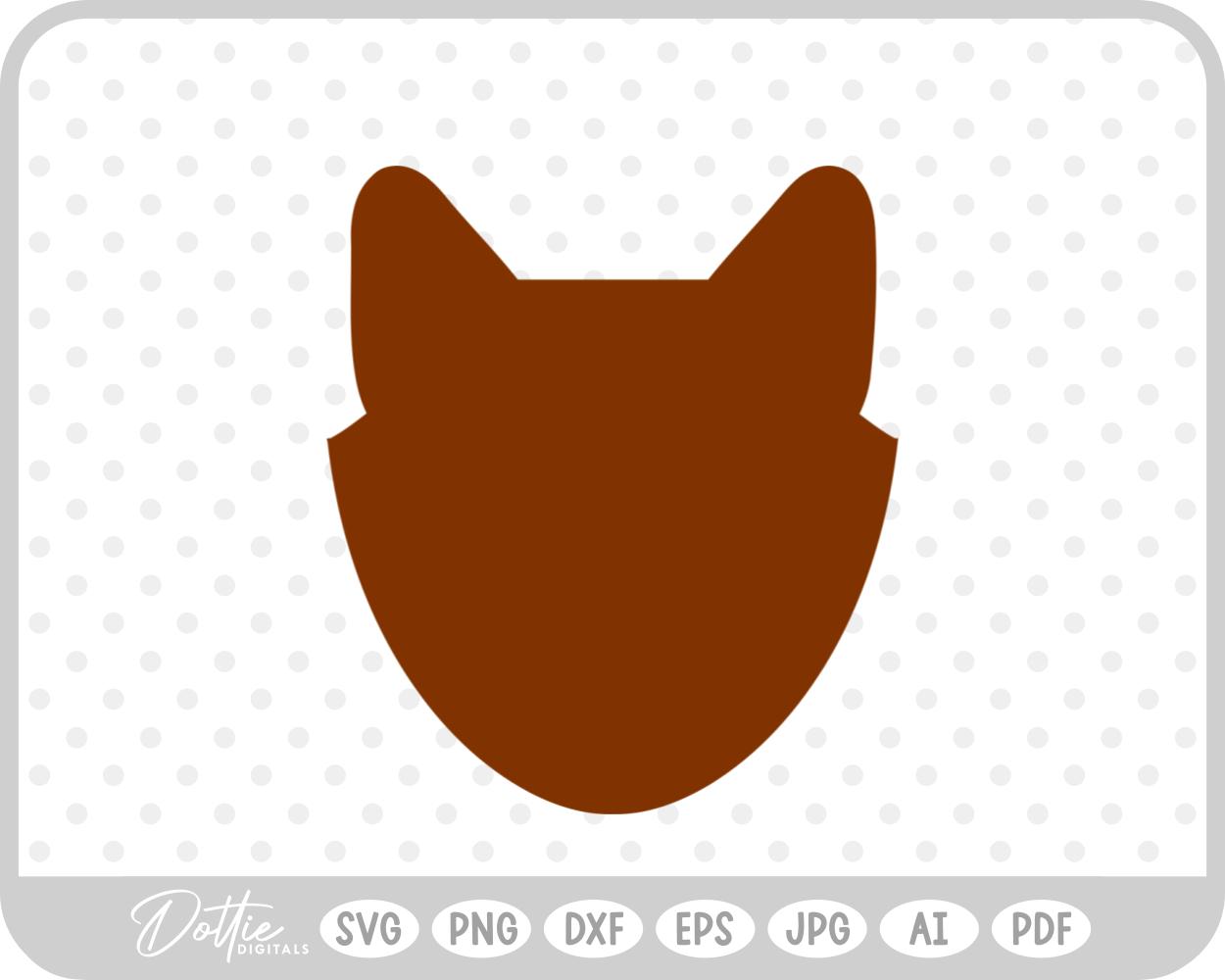 Dog SVG PNG DXF – Cricut Silhouette Cutting File