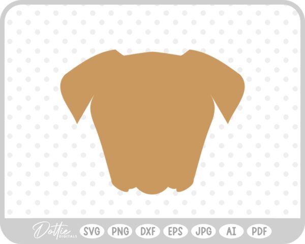 Dog SVG PNG DXF – Cricut Silhouette Cutting File