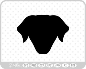 Dog SVG PNG DXF – Cricut Silhouette Cutting File