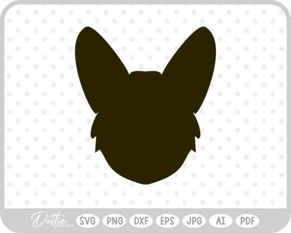 Dog SVG PNG DXF – Cricut Silhouette Cutting File