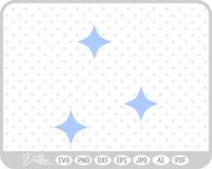 Snowflake Snow Sparkle Winter Cold Christmas SVG PNG DXF – Cricut Silhouette Cutting File