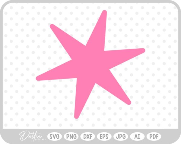 Star SVG PNG DXF – Cricut Silhouette Cutting File