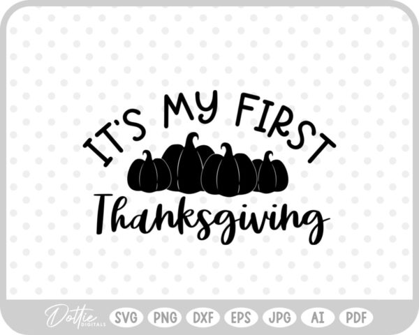 Thanksgiving Quote SVG PNG DXF – Cricut Silhouette Cutting File