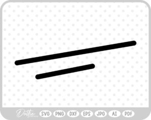 Underlines SVG PNG DXF – Cricut Silhouette Cutting File