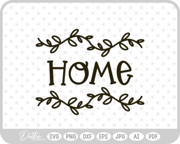 Family Home Welcome Sign  SVG PNG DXF – Cricut Silhouette Cutting File