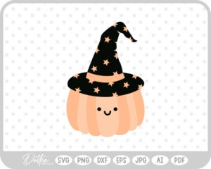 Witch Hat SVG PNG DXF – Cricut Silhouette Cutting File