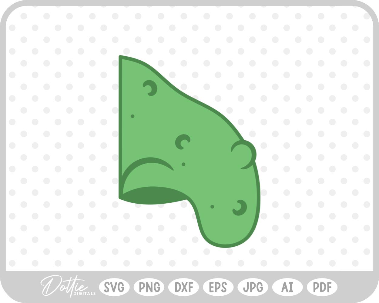 Witch Nose Warts Halloween Green SVG PNG DXF – Cricut Silhouette Cutting File