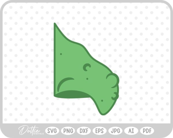 Witch Nose Warts Halloween Green SVG PNG DXF – Cricut Silhouette Cutting File