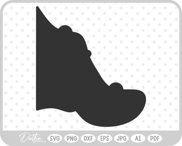 Witch Nose Silhouette Outline Halloween SVG PNG DXF – Cricut Silhouette Cutting File