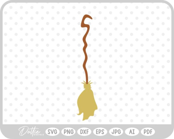 Broom SVG PNG DXF – Cricut Silhouette Cutting File