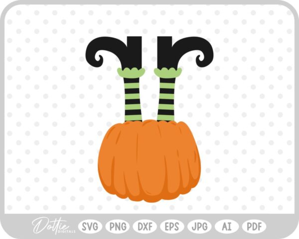 Witchy Halloween SVG PNG DXF – Cricut Silhouette Cutting File