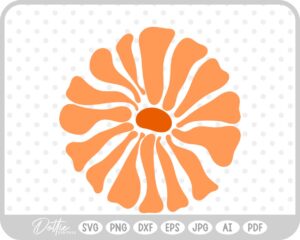 Abstract Flower Pattern SVG PNG DXF – Cricut Silhouette Cutting File