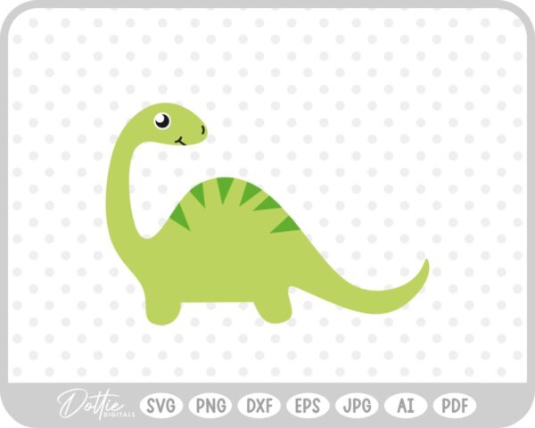 Cute Dino Dinosaur Kids Room SVG PNG DXF – Cricut Silhouette Cutting File