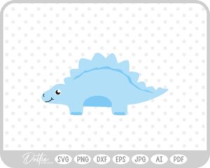 Cute Dino Dinosaur Kids Room SVG PNG DXF – Cricut Silhouette Cutting File