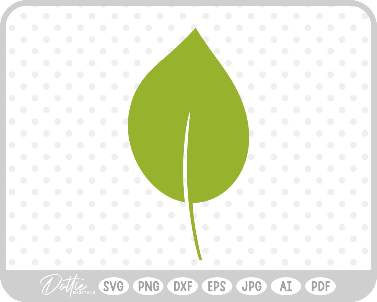 Fall Leaf Leaves Maple Vine SVG PNG DXF – Cricut Silhouette Cutting File