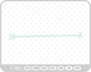 Scandi Arrow SVG PNG DXF – Cricut Silhouette Cutting File