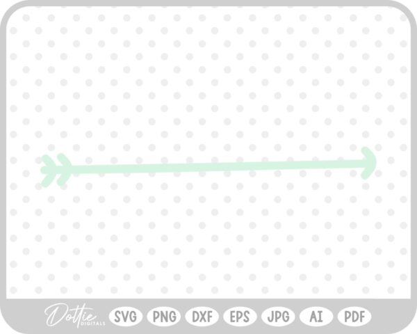 Scandi Arrow SVG PNG DXF – Cricut Silhouette Cutting File