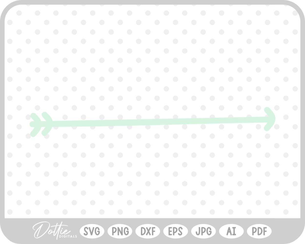Scandi Arrow SVG PNG DXF – Cricut Silhouette Cutting File