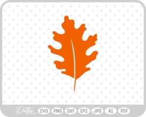 Fall Leaf Leaves Maple Vine SVG PNG DXF – Cricut Silhouette Cutting File