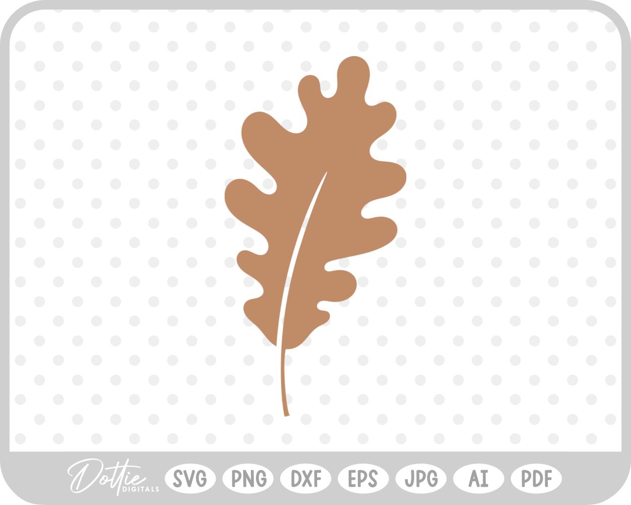 Fall Leaf Leaves Maple Vine SVG PNG DXF – Cricut Silhouette Cutting File