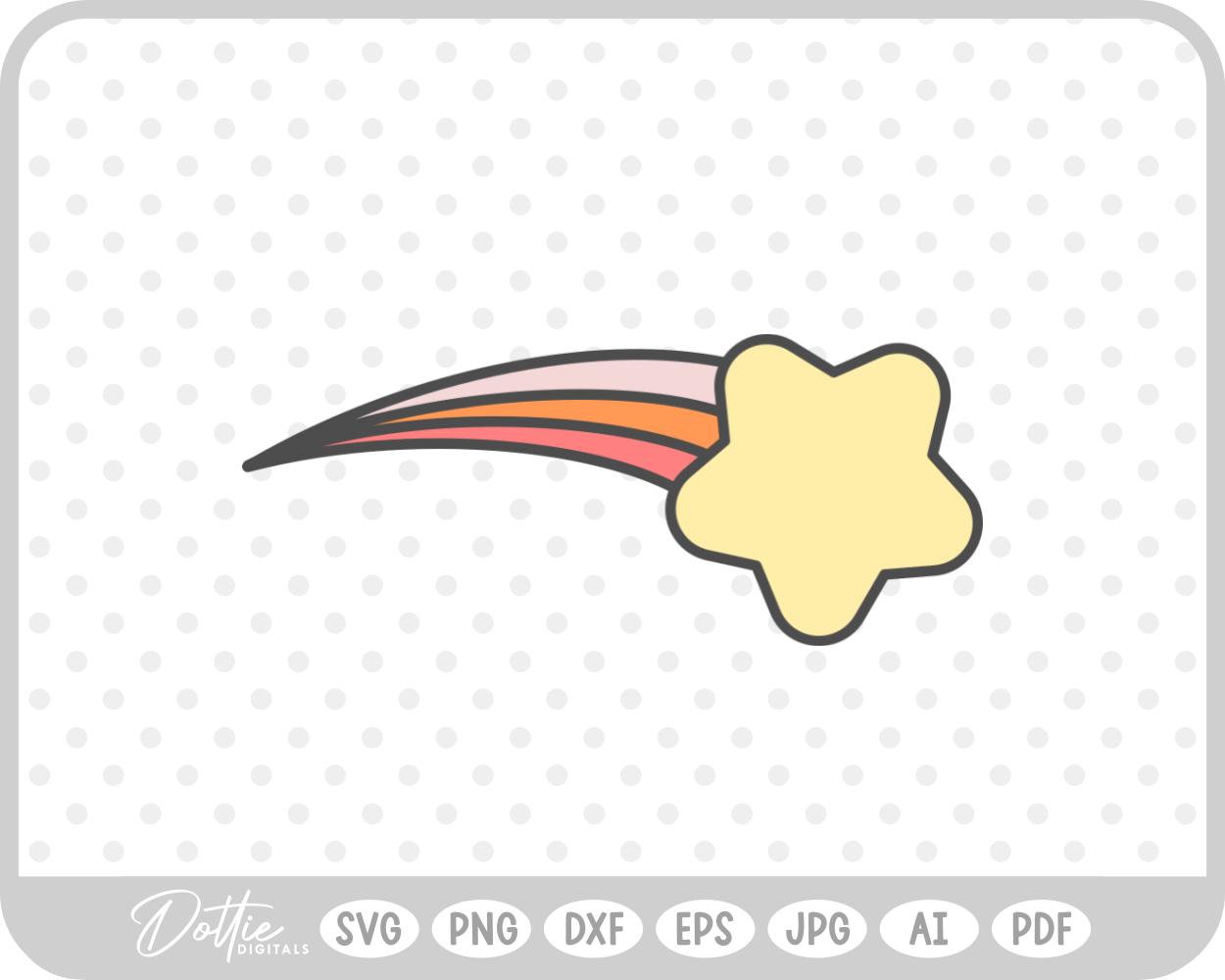 Outer Space SVG PNG DXF – Cricut Silhouette Cutting File